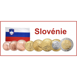 Série 8 pièces Euros Slovénie