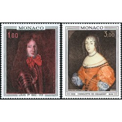 Timbres Monaco n°845 et 846...