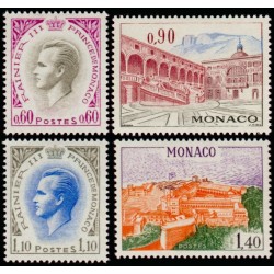 Timbres Monaco n°847 à 850...