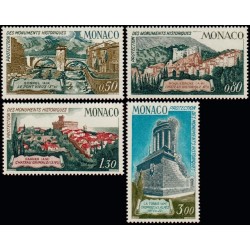 Timbres Monaco n°851 à 854...