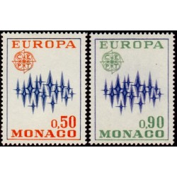 Timbres Monaco n°883 et 884...