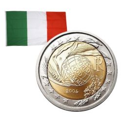 2 Euros commémorative Italie 2004