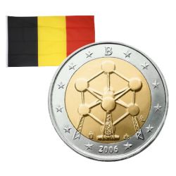 2 Euros commémorative Belgique Atomium 2006