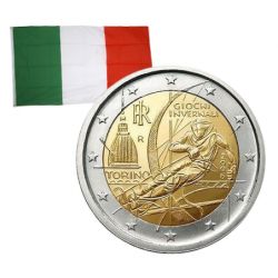 2 Euros commémorative Italie 2006