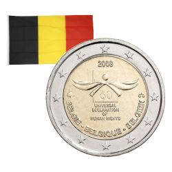 2 Euros commémorative Belgique 2008