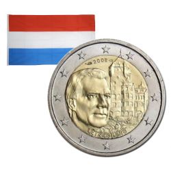 2 Euros commémorative Luxembourg 2008