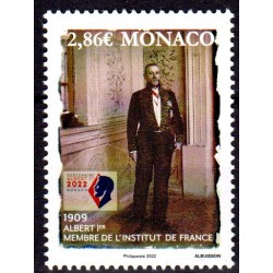 Timbre Monaco n°3312 Albert...