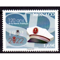 Timbre Monaco n°3329 120...