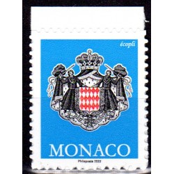 Timbre Monaco n°3308 Armoiries