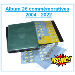Promo Albums 2 euros commémoratives 2004/2022 - Yvert et Tellier chez  philarama37 Couleur Rouge