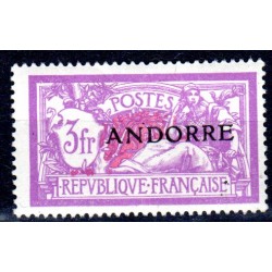 Timbre Andorre N°20 Type...