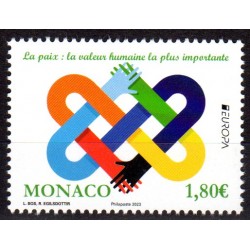 Timbre Monaco n°3380 Europa...