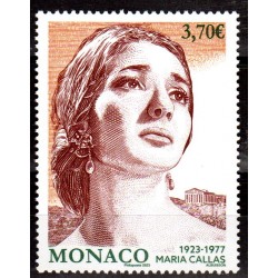 Timbre Monaco n°3383 Maria...