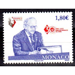 Timbre Monaco n°3387 30 ans...