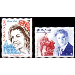 Timbres Monaco n°3421 et...