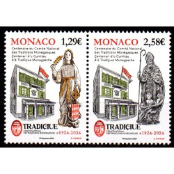 Timbres Monaco 2024 100 ans...