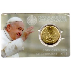 Vatican Coin Card n°15 2024...