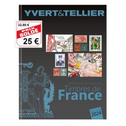 Catalogue Yvert et Tellier des Timbres de France 2024 Tome 1