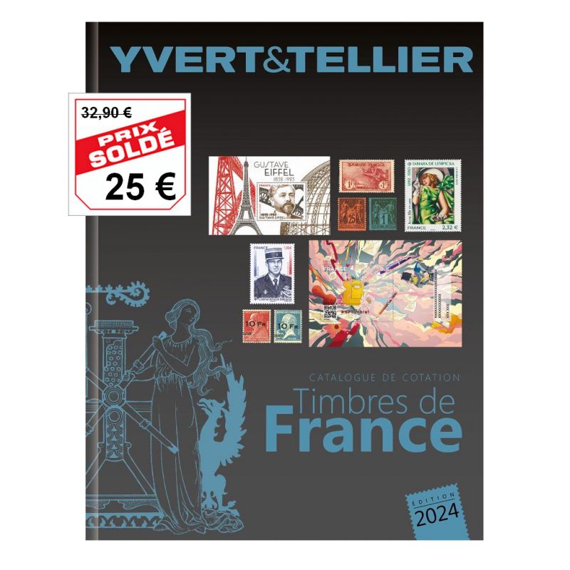 Catalogue Yvert et Tellier des Timbres de France 2024 Tome 1