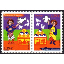 Timbres Andorre Français...