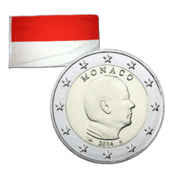 2 Euros Monaco 2024 Pièce...