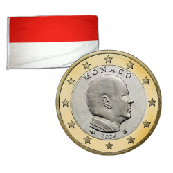 1 Euro Monaco 2024 Pièce...