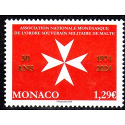 Timbre Monaco n°3442 Ordre...