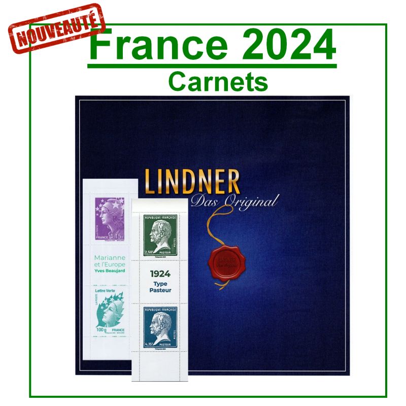 Nouveauté Jeu France Lindner Carnets 2024