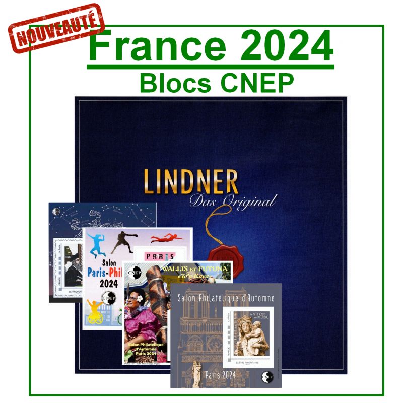 Nouveauté Jeu France Lindner Blocs CNEP 2024