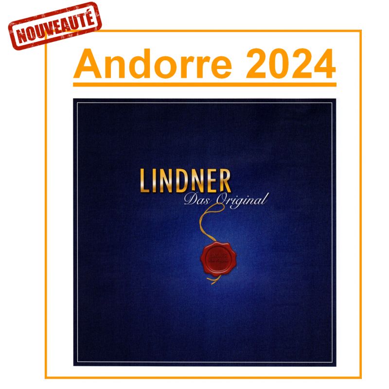 Nouveauté Jeu Andorre Poste Française Lindner 2024