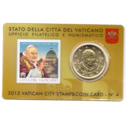 Stamp and Coin Card n°4 2013