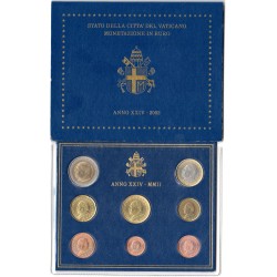 Coffret BU Vatican 2002